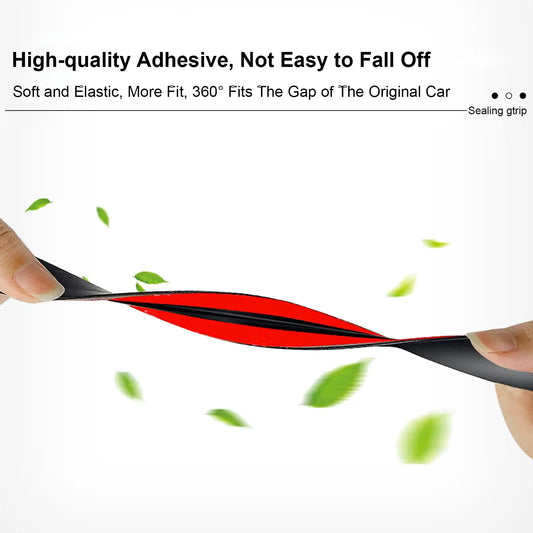 Car T-type Sealing Strip Front Windshield Skylight Window Top Dust and Waterproof Strip Car Roof Skylight Seal Protection Strip