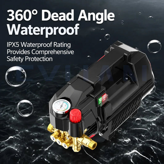 High Power 4800W Home Car Wash Machine,High Pressure 220V Small Portable Cleaning Machine,Car Washer,Water Gun Water Pump