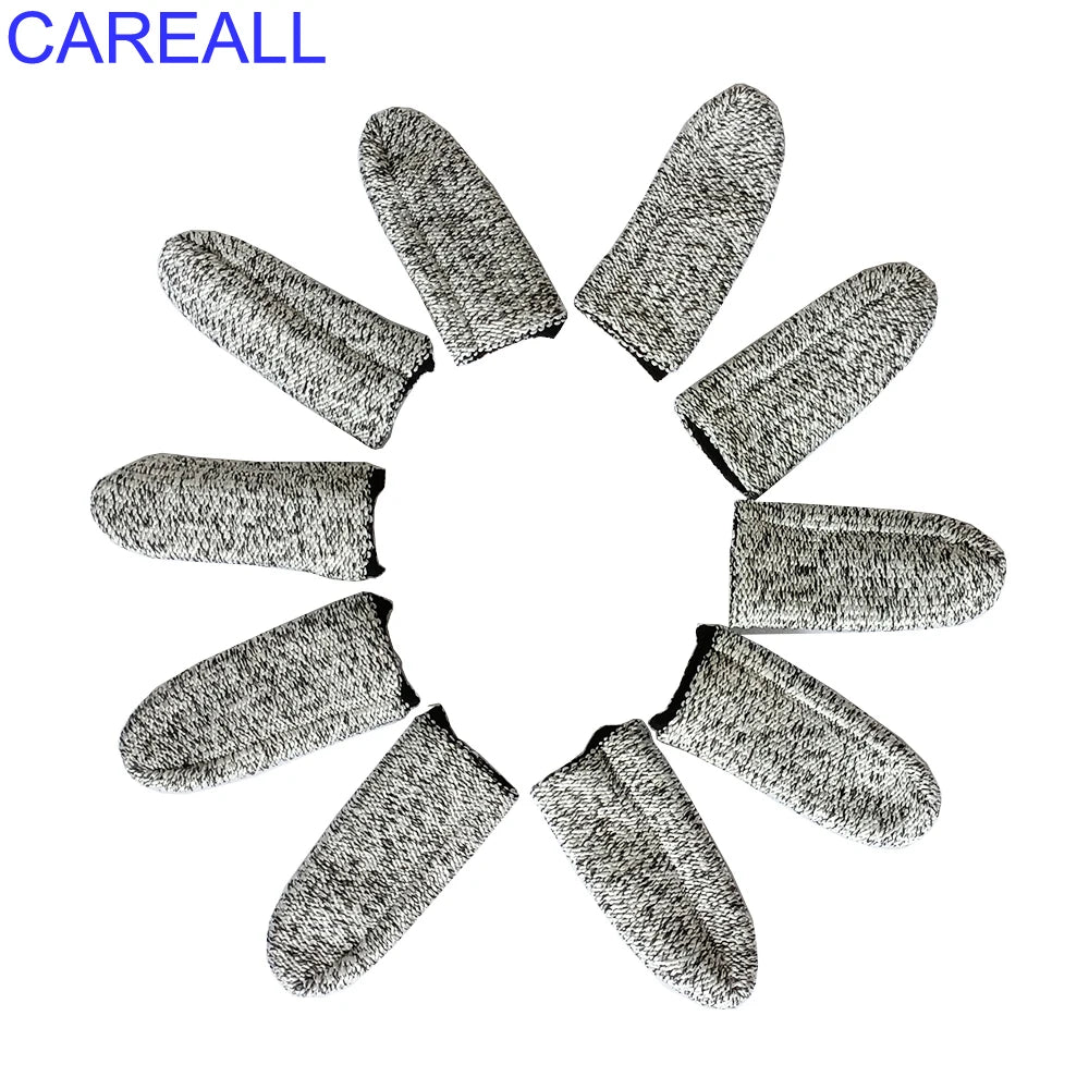 CAREALL 10pcs Anti-cut Finger Anti-static Sleeve Vinyl Film Car Wrap Window Tint Sticker Decals Cutting Finger Protector Gloves