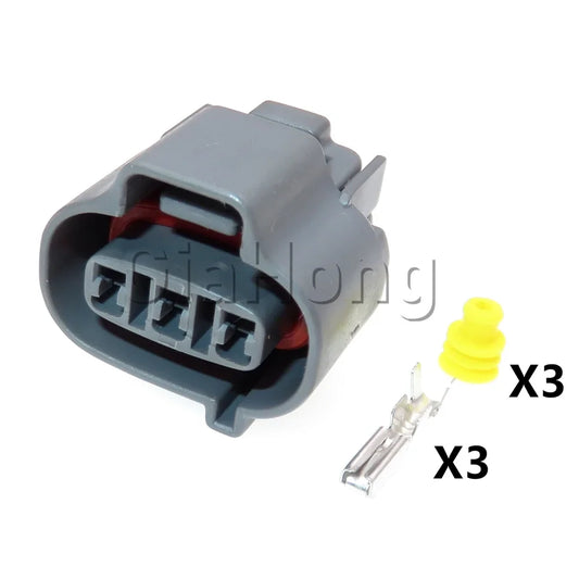 1 Set 3 Ways Auto Accessories Car Odometer Sensor Electrical Sockets AC Assembly High Quality Car Wire Cable Connector 6189-0027