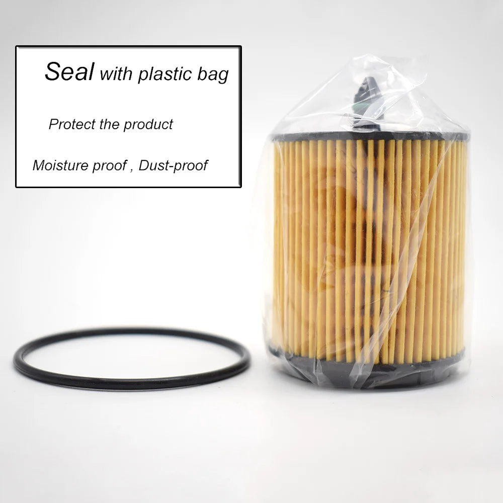 QTY 3, Oil Filter 12605566 For Buick Chevrolet HHR Cadillac BLS 2007 2008 2009 2010 / Chevrolet Malibu 2011 2012 2013 2014 2015
