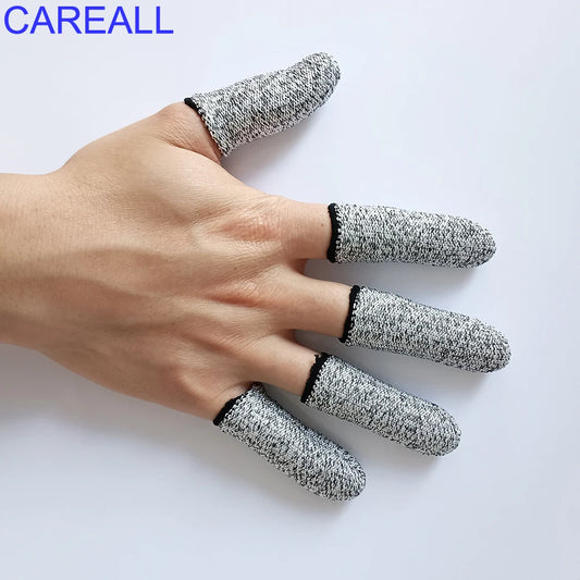 CAREALL 10pcs Anti-cut Finger Anti-static Sleeve Vinyl Film Car Wrap Window Tint Sticker Decals Cutting Finger Protector Gloves