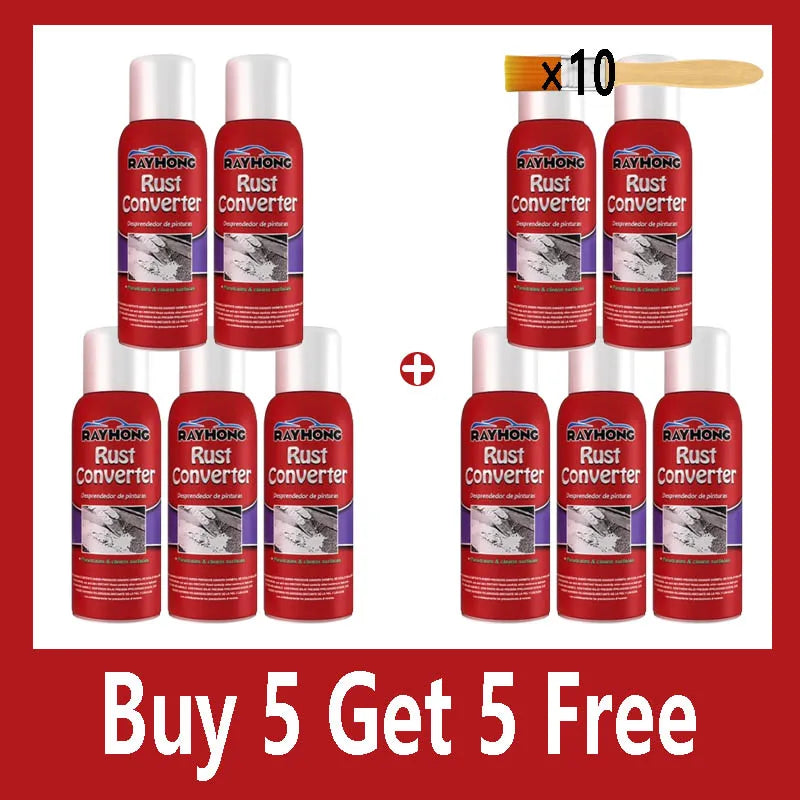 100ml Multi-Purpose Car Anti-Rust Paste Rust Remover & Converter for Auto Body Chassis, Iron & Metal Surfaces Repair Protection