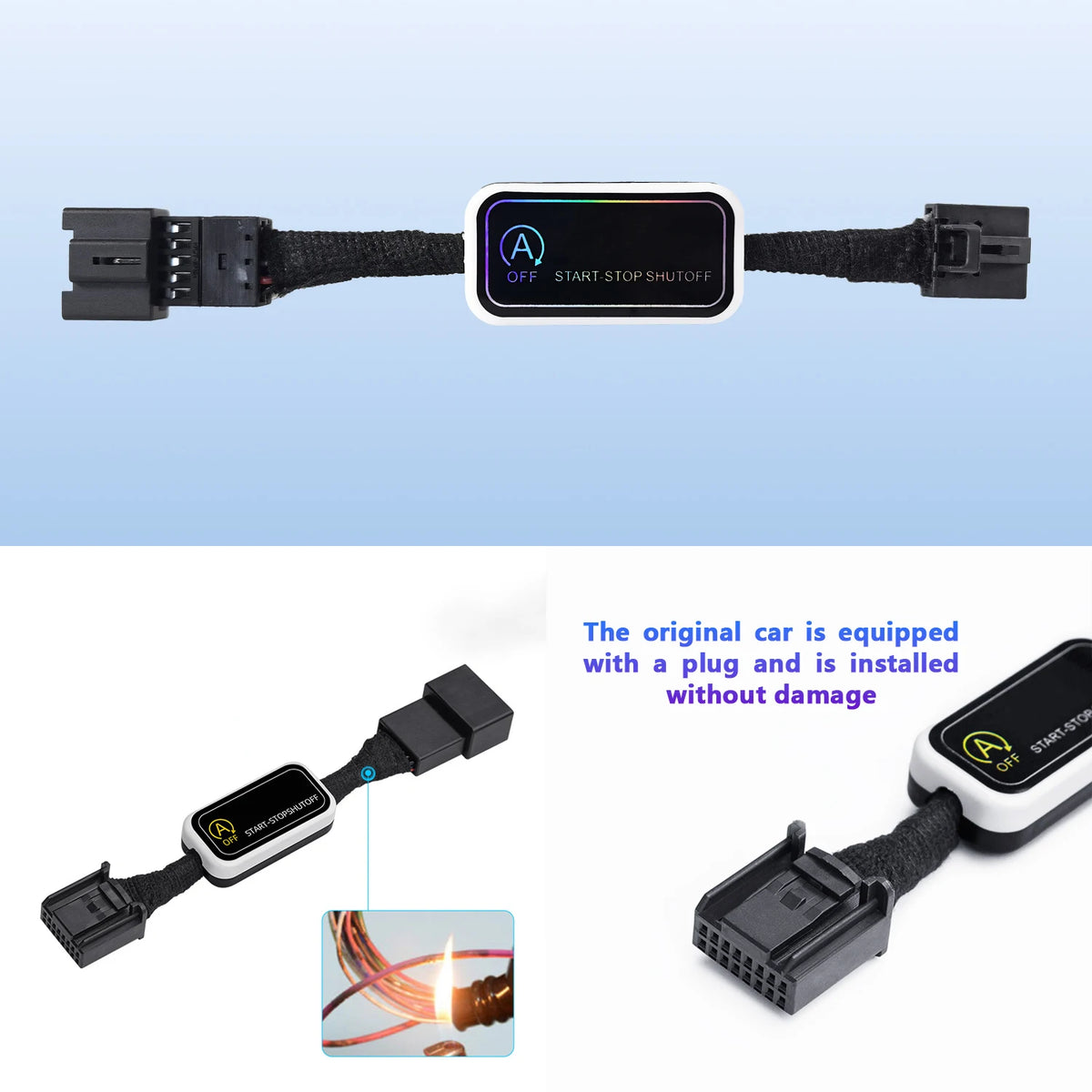 Auto Start Stop Disabler For Audi A4 B9 2016-2024 Car Automatic Stop Start Engine System Off Device Control Sensor Plug Stop