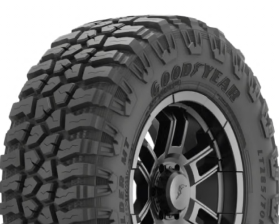 35x12.50R17 10PR 121Q Goodyear Wrangler Boulder MT OWL