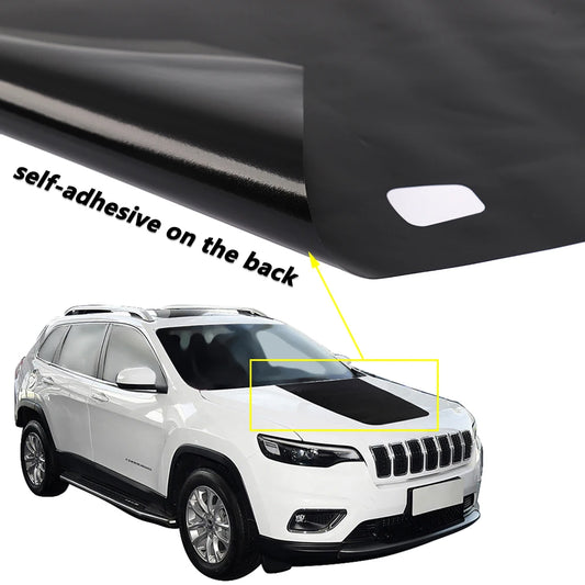 Car Engine Hood Decoration Sticker Cover for Jeep Cherokee 2014-2026 Bonnet Decor Vinyl Decal Auto Tuning Styling Accessories