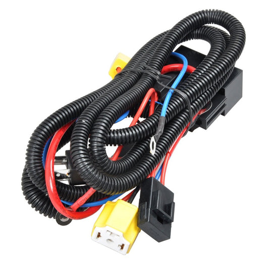 Car Headlight Brightening Wire Harness Halogen Lamp H4 Car Light Wire Set Modified Brightener Led Cross-Border Low Beam and High Beam
