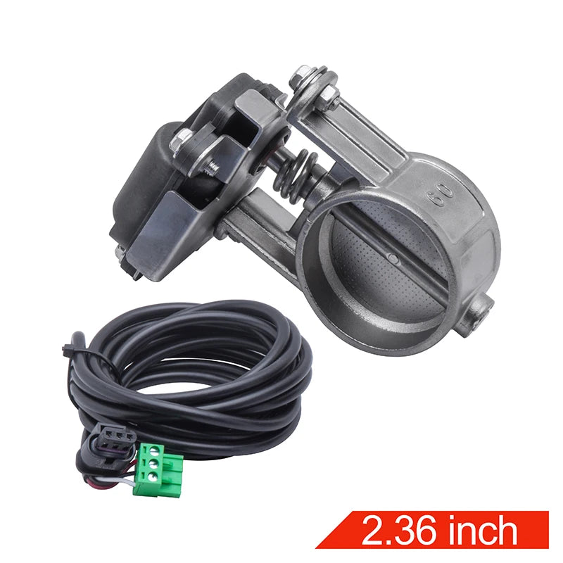 Universal 2.0&2.36&2.5&2.75&3.0inch size exhaust cutout valve electric valve control with remote control