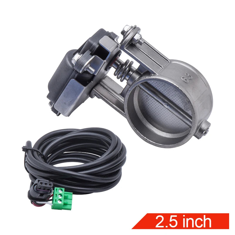 Universal 2.0&2.36&2.5&2.75&3.0inch size exhaust cutout valve electric valve control with remote control