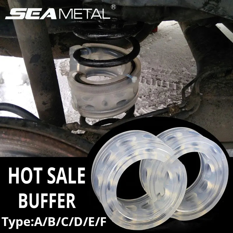 SEAMETAL Car Buffer Shock Absorber Car Spring Buffers Coil Urethane Rubber Buffer For Cars Springs Cushion Buffering Auto Goods