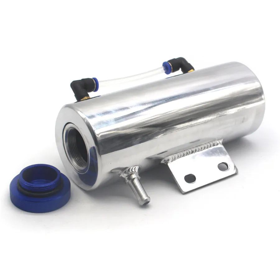 Aluminum Overflow Coolant tank Reservoir Cooling Radiator water 500ML catch