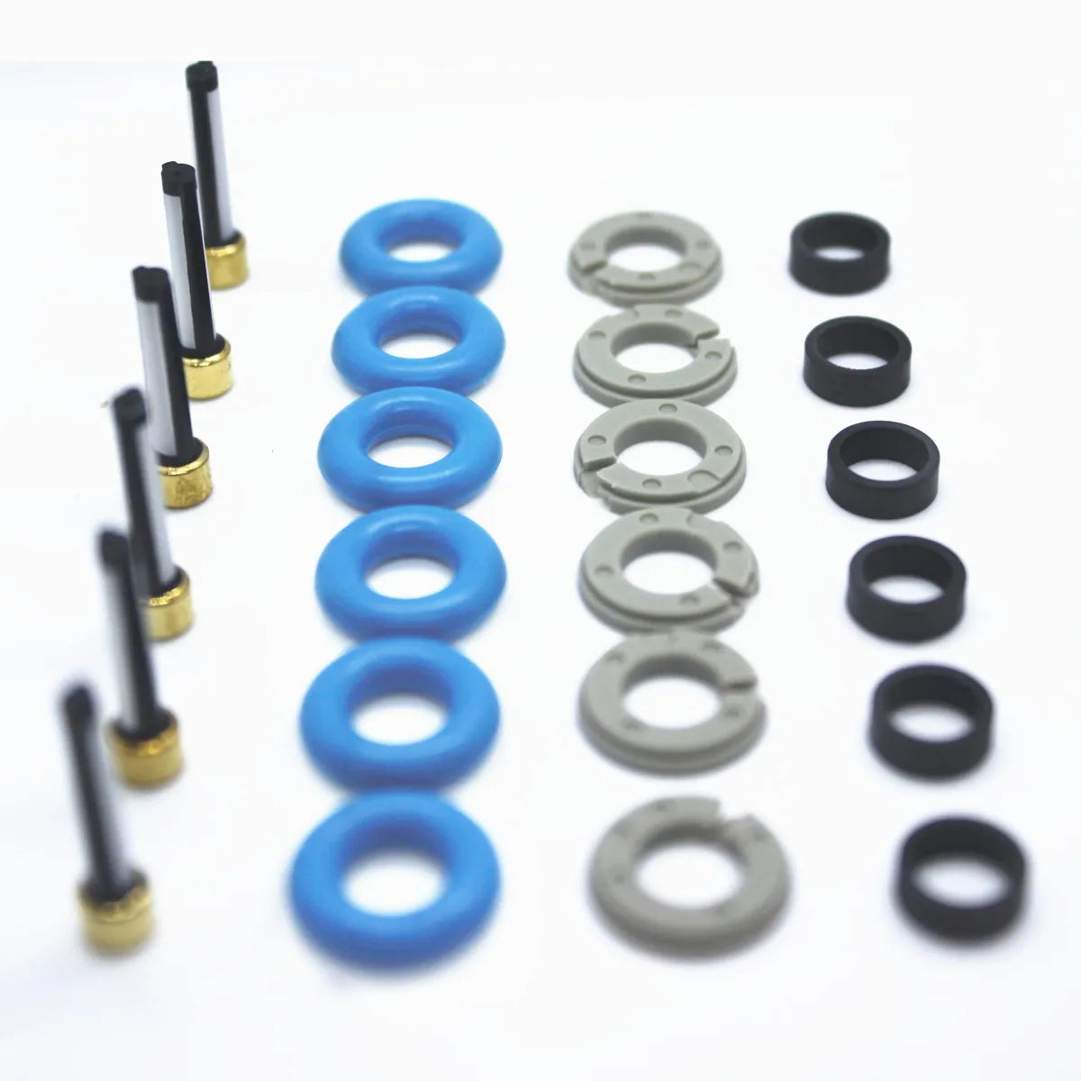 6Sets GDI Fuel Injector Repair Kits For Hyundai Kia 1.5 16V Engine  Part #35310-3CFA0 0261500096 for AY-RKG905