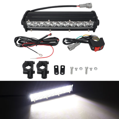High-Brightness Led Work Spotlight, 20-Lamp Work Light, Double-Row Strip Light, Off-Road Vehicle Car Modified License Plate Light