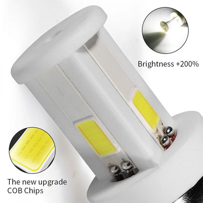 Tcyato Cross-Border Motorcycle Led Headlight High Brightness High and Low Beam Cob Led Headlight Ceramic Lamp Double Claw S2 Electric