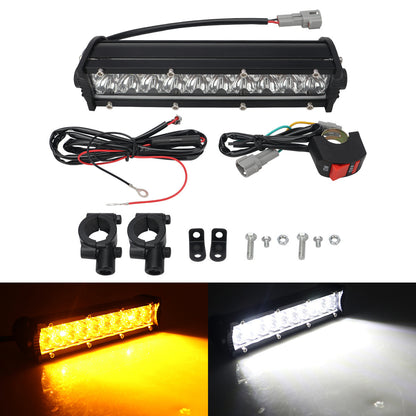 High-Brightness Led Work Spotlight, 20-Lamp Work Light, Double-Row Strip Light, Off-Road Vehicle Car Modified License Plate Light