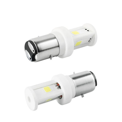 Tcyato Cross-Border Motorcycle Led Headlight High Brightness High and Low Beam Cob Led Headlight Ceramic Lamp Double Claw S2 Electric