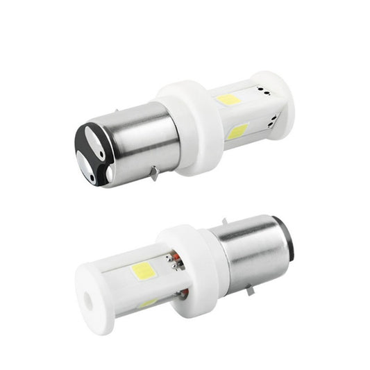 Tcyato Cross-Border Motorcycle Led Headlight High Brightness High and Low Beam Cob Led Headlight Ceramic Lamp Double Claw S2 Electric