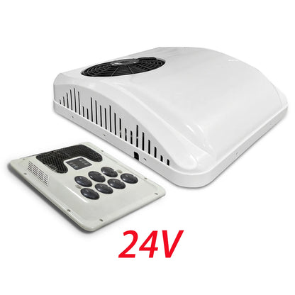 Aspligo 13500BTU RV Roof Air Conditioning 12V 24V Electric Parking Air Conditioner For Truck Camper Van Caravans Motorhome