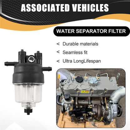 1Pcs 130306380 Engine Fuel Water Separator Filter for Perkins 400 Series Engine