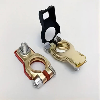 2 PCS Auto Battery Terminal Clamp Connectors High Quality Storage Battery Parts Battery Top Post Cable Terminal Clamp Set