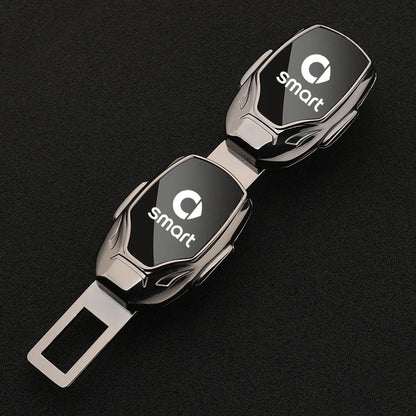 Car Seat Belt Metal Jewelry Seat Belt Accessory Extender for Smart 451 brabus Smart 453 fortwo forfour car Accessories