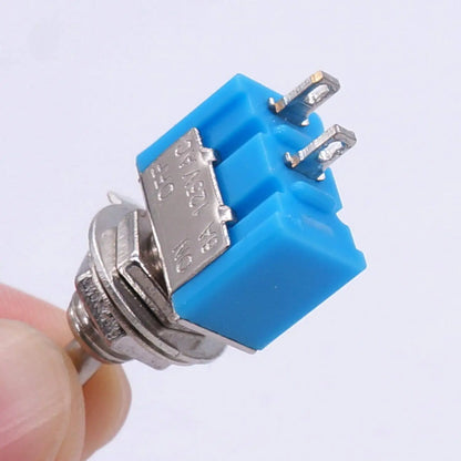 10pcs DPDT Mini Toggle Switch 2pin 2 Position ON/Off Miniature Toggle Switch 6A 125V Toggle Switch