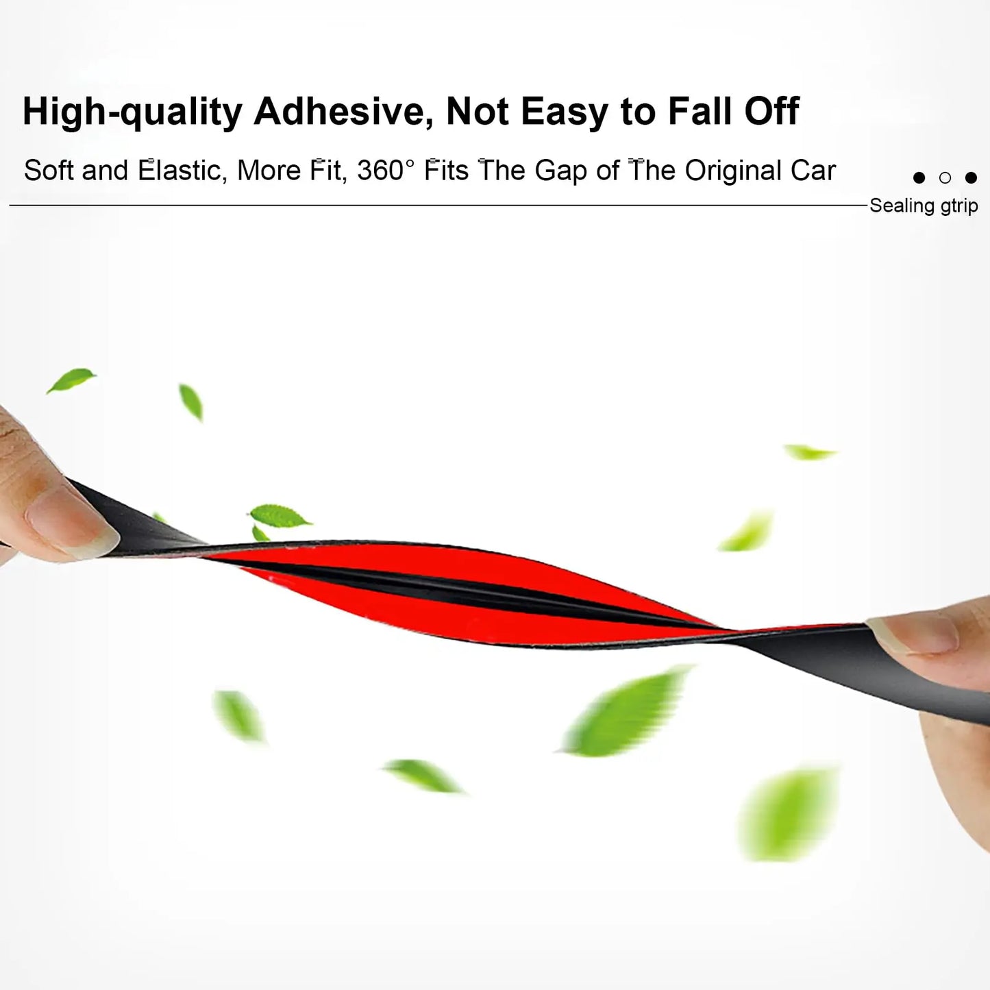 Car T-type Sealing Strip Front Windshield Skylight Window Top Dust and Waterproof Strip Car Roof Skylight Seal Protection Strip