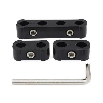 3pcs Car Spark Plug Electrical Wire Clamp Kit For 8mm 9mm 10mm Purple Black Red Golden Silver Blue Green