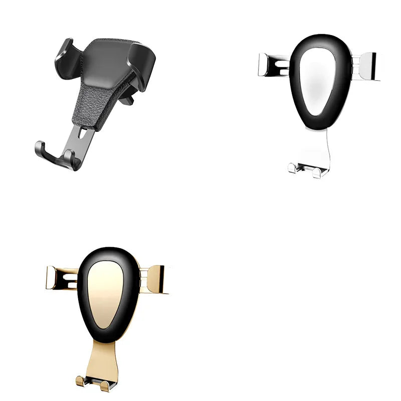 Universal Gravity Auto Phone Holder Car Air Vent Clip Mount Mobile Phone Holder CellPhone Stand Support For iPhone 14 For Xiaomi