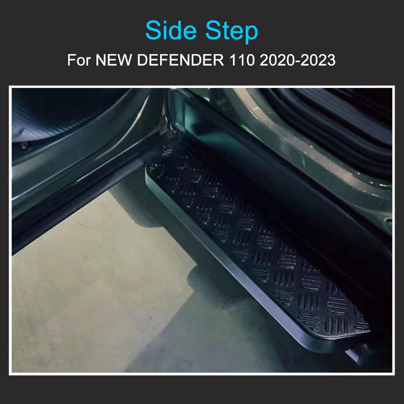 Exterior Parts Fixed Side Step for Land Rover Defender 110 2020-2025 Side Step Car Exterior Decoration Accessories