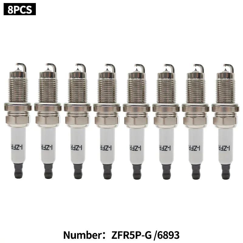 101 905 601B Candles Replace ZFR5P-G/6893 Dual Iridium Spark Plugs For Sagitar/Magotan/Jingrui/POLO/Bora/Golf/Mingrui
