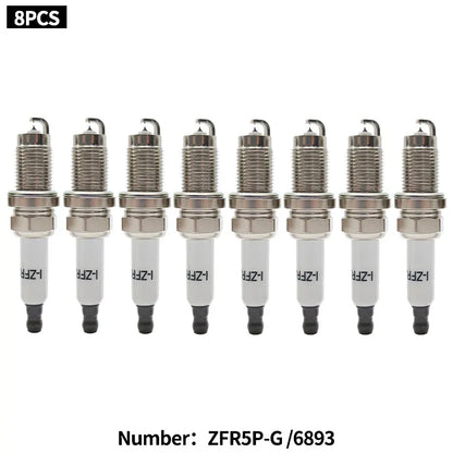 101 905 601B Candles Replace ZFR5P-G/6893 Dual Iridium Spark Plugs For Sagitar/Magotan/Jingrui/POLO/Bora/Golf/Mingrui