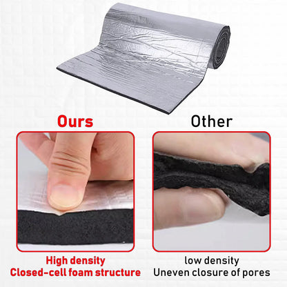10/20PCS 5MM Car Soundproof Cotton Thick Shock Absorption Noise Reduction Waterproof Heat Insulation Durable Auto Parts