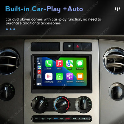 7inch GPS Screen Car Radio For Ford F150 F250 F350 Escape Explorer Edge E150 Mustang Multimedia Player Carplay Auto Smart System