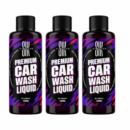 100ml Pink Foaming Extreme Bodywash & Wax Foaming Car Wash Soap, (Works with Foam Cannons/Guns or Bucket Washes) for Cars