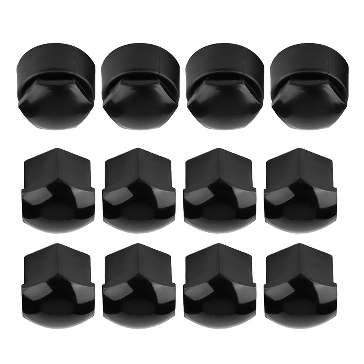16pcs 17mm Nut Car Wheel Auto Hub Screw Protection Antitheft Cover Cap