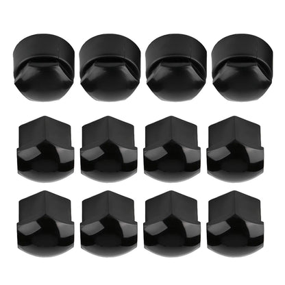 16pcs 17mm Nut Car Wheel Auto Hub Screw Protection Antitheft Cover Cap