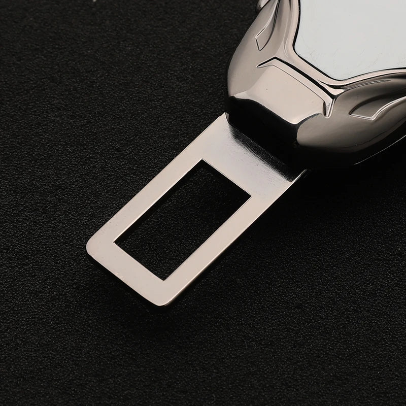 Car Seat Belt Metal Jewelry Seat Belt Accessory Extender for Smart 451 brabus Smart 453 fortwo forfour car Accessories