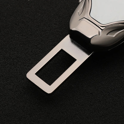 Car Seat Belt Metal Jewelry Seat Belt Accessory Extender for Smart 451 brabus Smart 453 fortwo forfour car Accessories