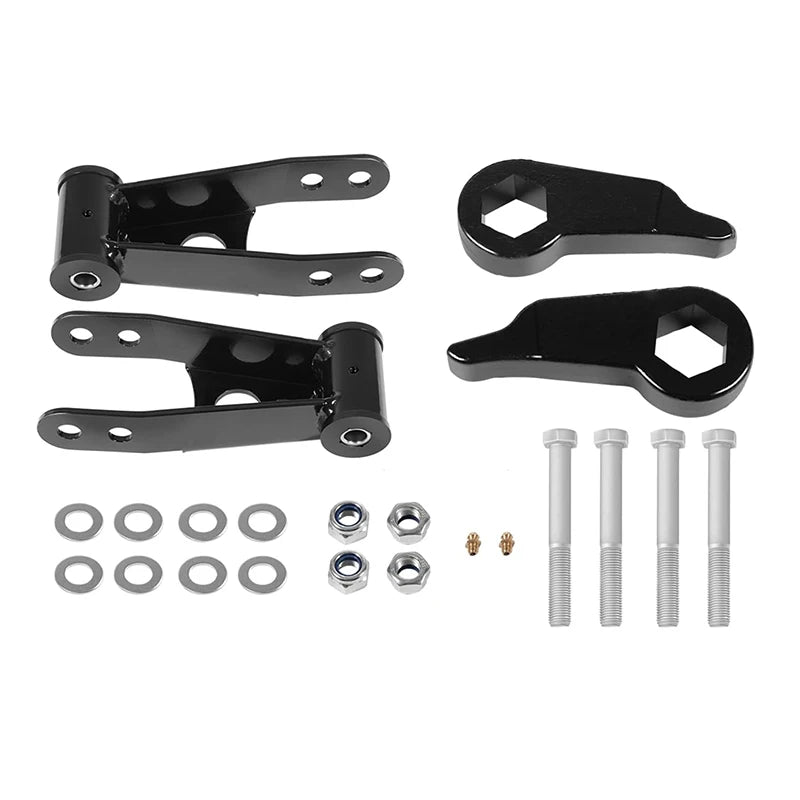 3" Front 2" Rear Leveling Lift Kit, for 1998-2011 Ford Ranger 4X4 and for 2WD models Edge & Sport, Torsion Bar Suspension ONLY