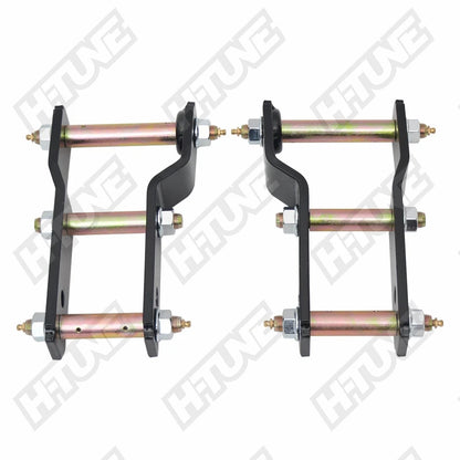 4x4 Accesorios Rear Suspension Spring Extended 2" Greasable Shackles Kits For RANGER T6 T7 T8 2012+/BT50 2012+ / T9 2022+