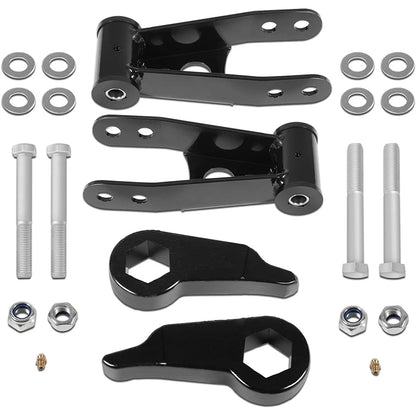3" Front 2" Rear Leveling Lift Kit, for 1998-2011 Ford Ranger 4X4 and for 2WD models Edge & Sport, Torsion Bar Suspension ONLY