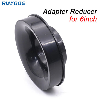 Universal Car Air Intake Filter Rubber Reducing Ring for 150mm to 76mm/89mm for 6" to 3"/3.5" Cone Air Filters Reducer Adapter