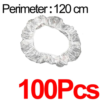 50Pcs Car Disposable Steering Wheel Cover Shift Knob Cover Waterproof Dustproof Clear Universal Vehicle Dust Guard Accessories