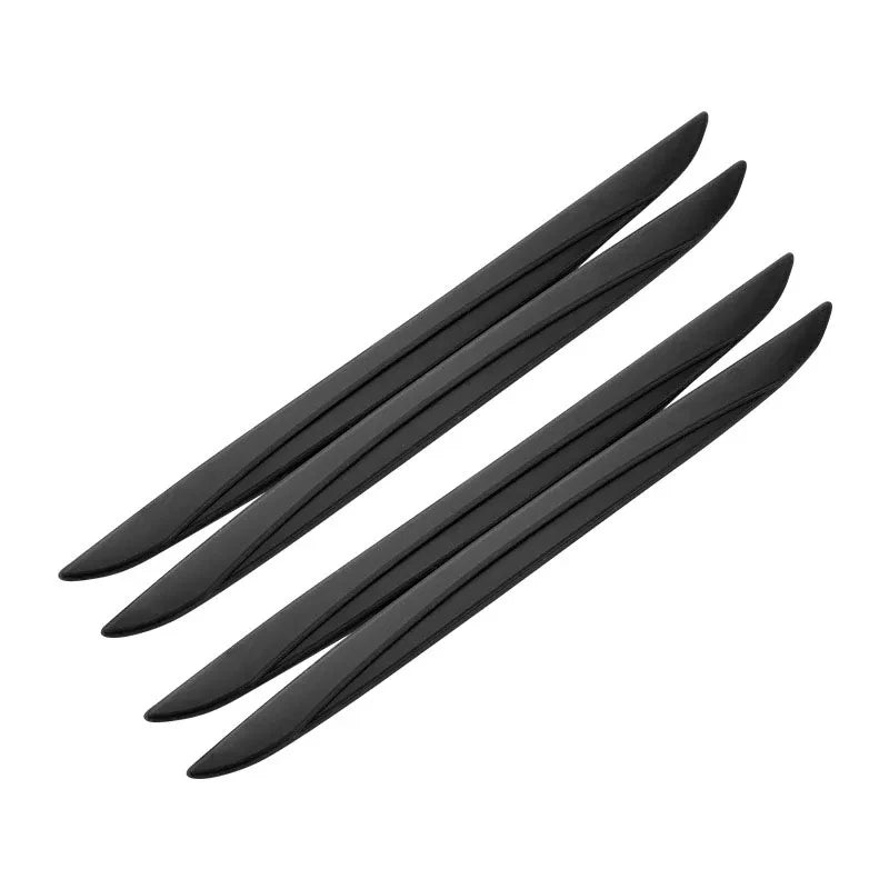 4/6PCS Set Universal Scrape Guard Bumper Guards Car Door Edge Protector Rearview Mirror Protection Sticker Protective Strip
