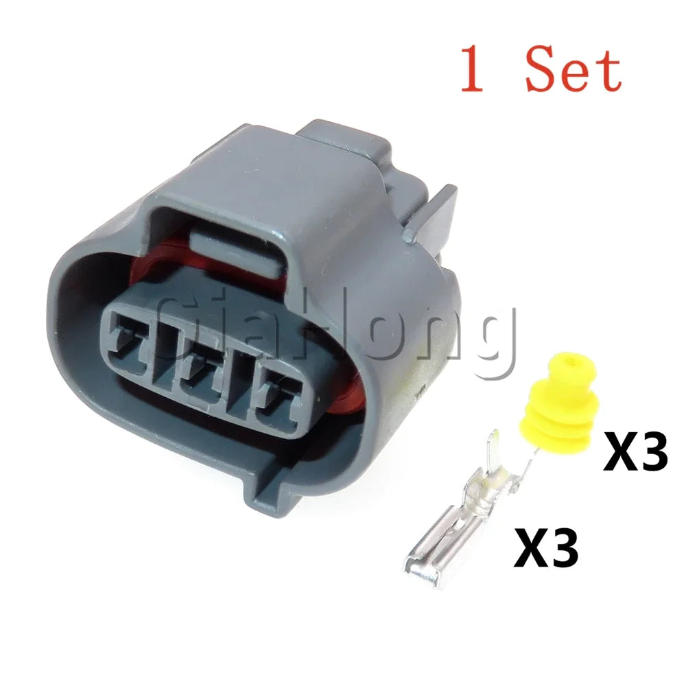 1 Set 3 Ways Auto Accessories Car Odometer Sensor Electrical Sockets AC Assembly High Quality Car Wire Cable Connector 6189-0027