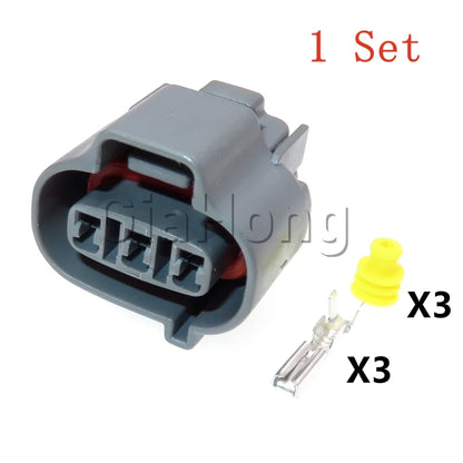 1 Set 3 Ways Auto Accessories Car Odometer Sensor Electrical Sockets AC Assembly High Quality Car Wire Cable Connector 6189-0027