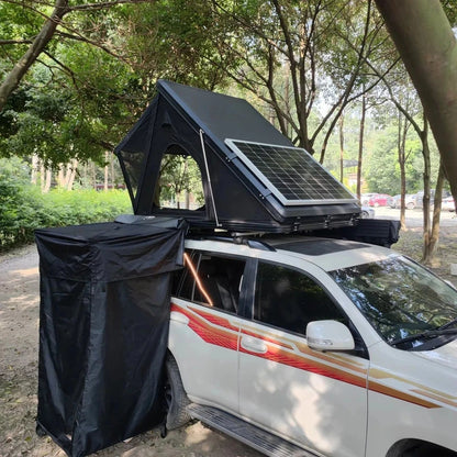 4x4x0cm Hard Roof Top , Waterproof Aluminum Rooftop Tent Outdoor Camping