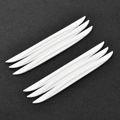 4/6PCS Set Universal Scrape Guard Bumper Guards Car Door Edge Protector Rearview Mirror Protection Sticker Protective Strip