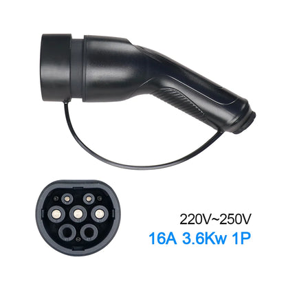 Kolanky 22KW Type 2 EVs Female EV Charger Plug 3 Phase 16A IEC 62196-2 EV Charger Connector for Electric Vehicle